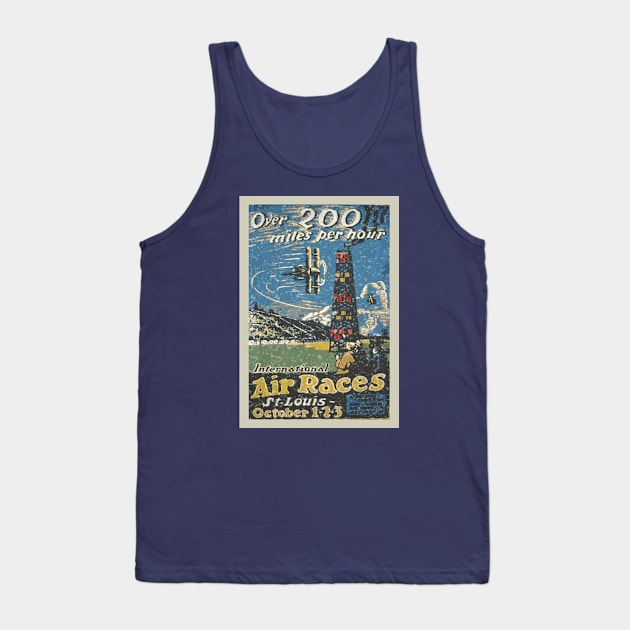 International Air Races Tank Top by Midcenturydave